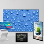 display sinalizadores, painéis LCD